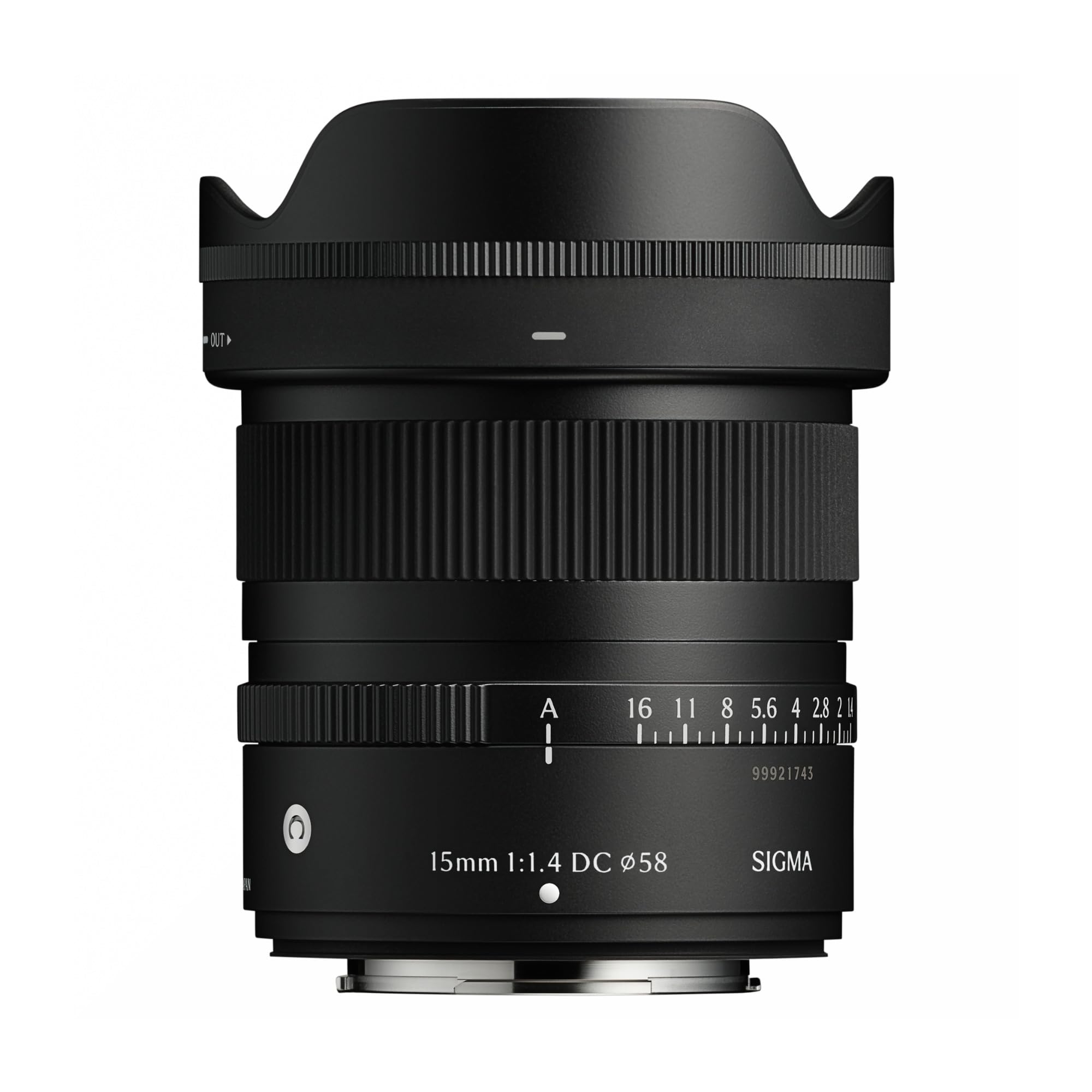 Sigma 15mm f/1.4 DC Contemporary Lens for Fujifilm X