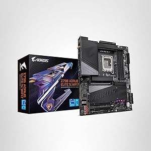 GIGABYTE Z790 AORUS Elite X WIFI7 (LGA 1700/ Intel/ Z790 X/ATX/ DDR5/ 4* M.2/ PCIe 5.0/ USB 3.2 Type-C/Wi-Fi 7/2.5GbE LAN/Q-Flash Plus/EZ-Latch Plus/Motherboard)