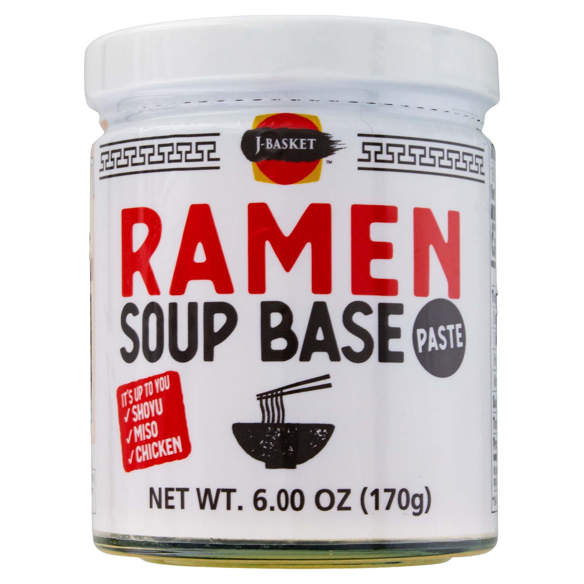 J-BASKET RAMEN SOUP BASE PASTE 6.00 OZ