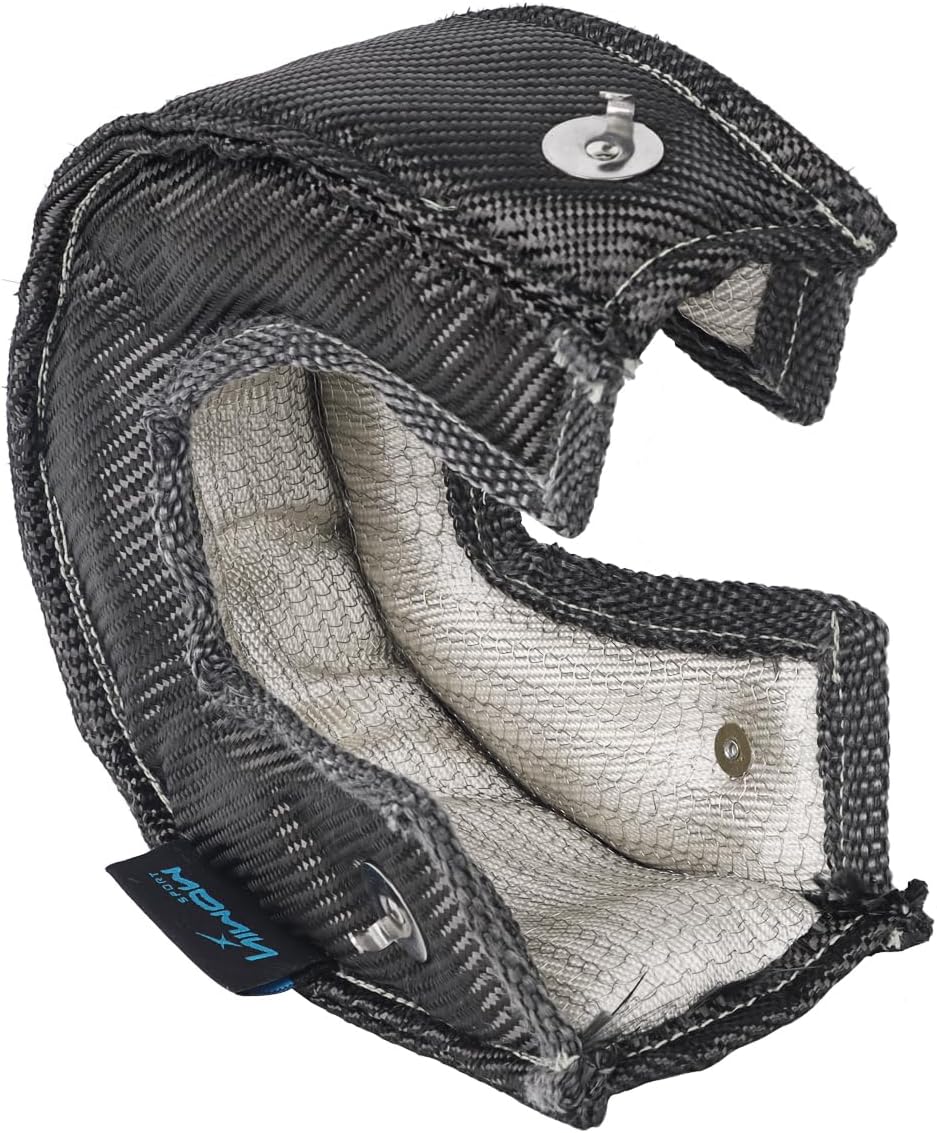 Carbon Fiber Turbo Blanket T3 Cover Turbocharger Heat Shield Cover Fastener Springs