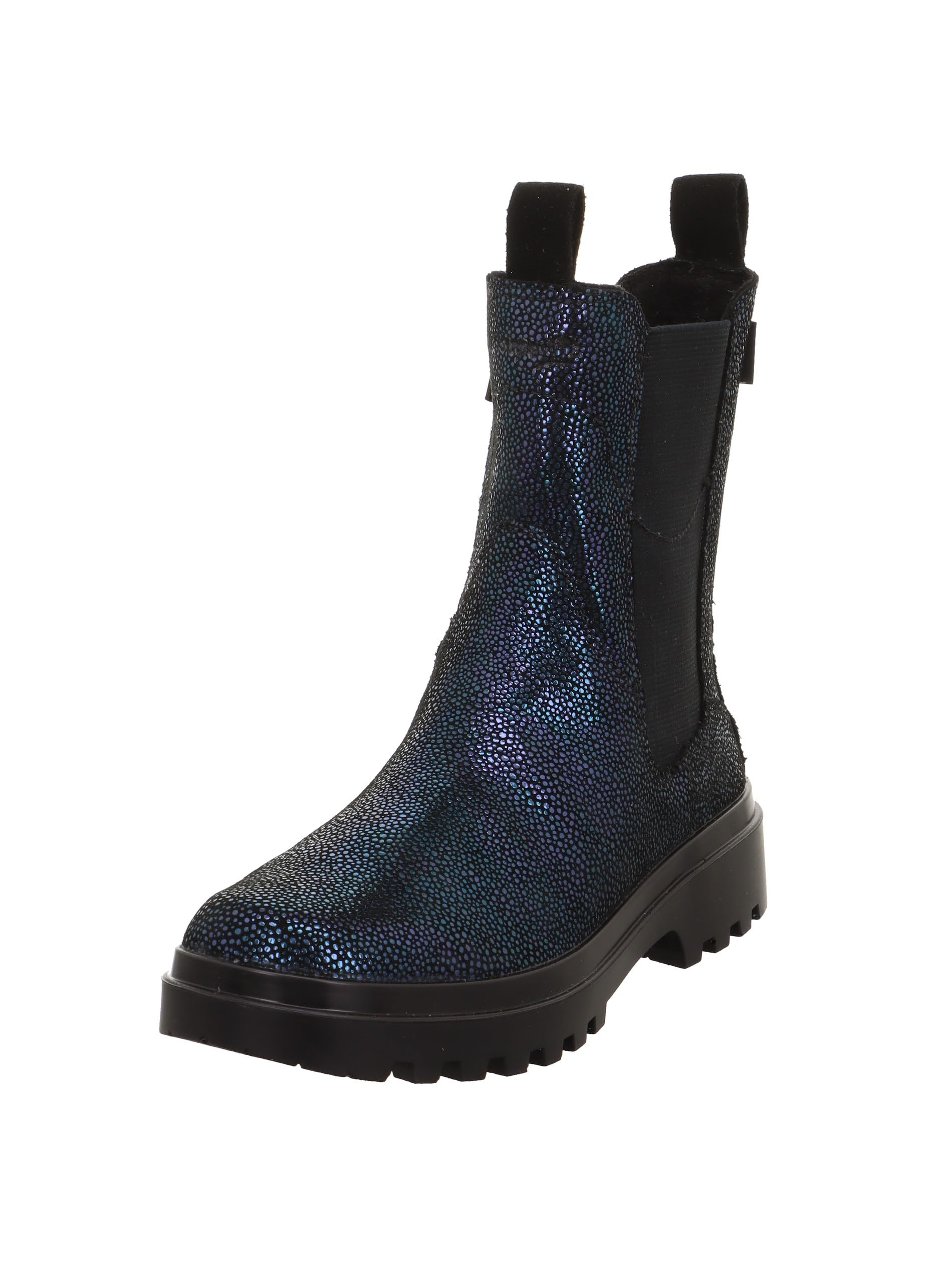Superfit Girl's ABBY leicht gefütterte Gore-Tex Stiefel, SCHWARZ/BLAU 0030