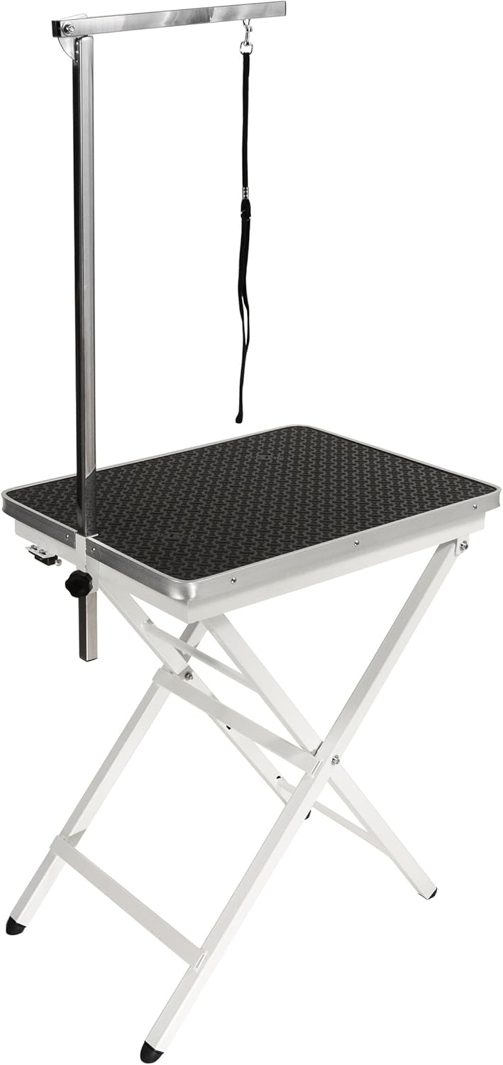 Flying Pig Grooming Mini Size Pet Dog Portable Grooming Table (Black)
