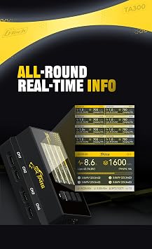 Tattu TA300 8 Channels Smart Charger with G-Tech