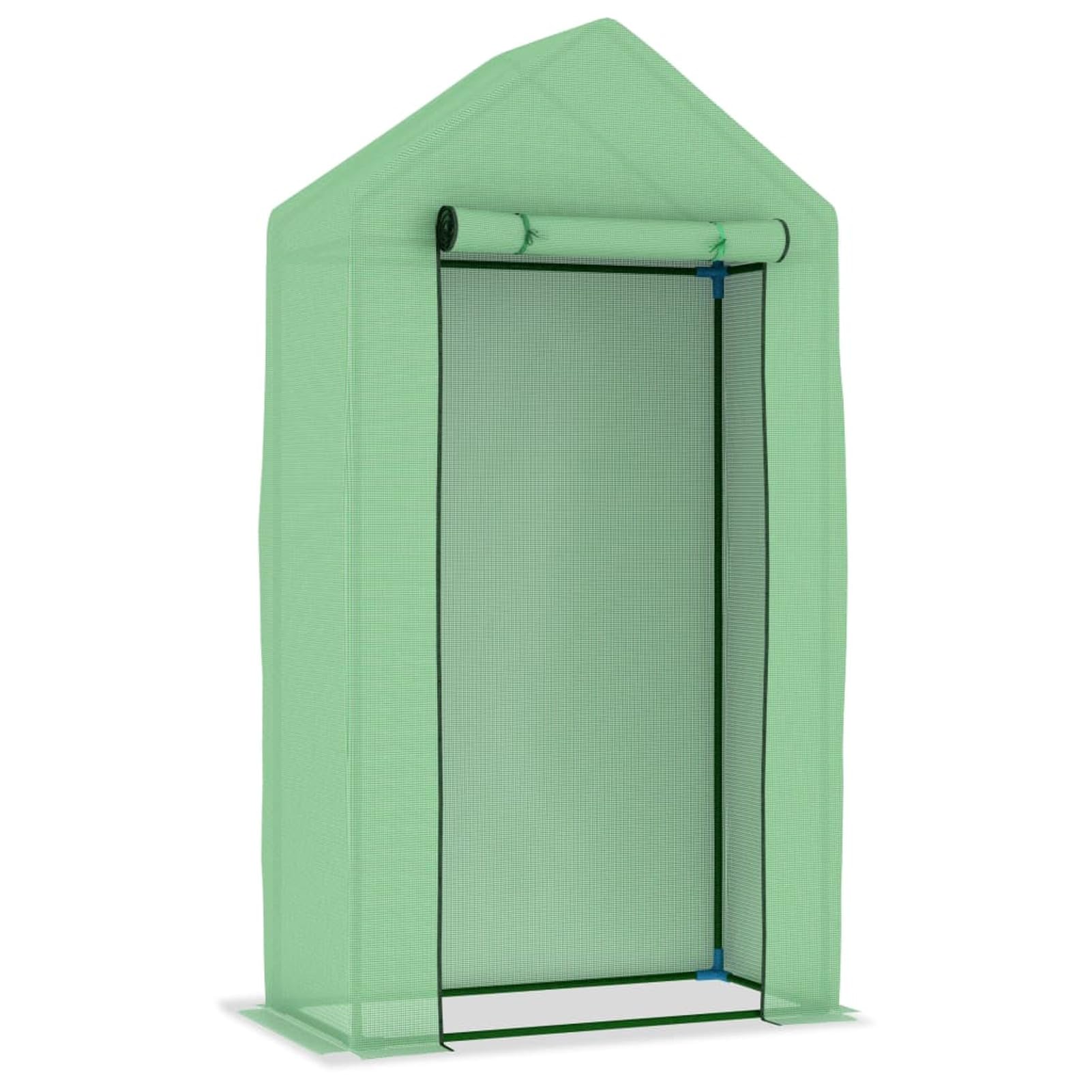 Homgoday Serra con Struttura in Acciaio 0,5 m² 1x0,5x1,9 m, Mobili Serra da Giardino Serra Orto Serra da Balcone Serra per Orto Serra per Piante