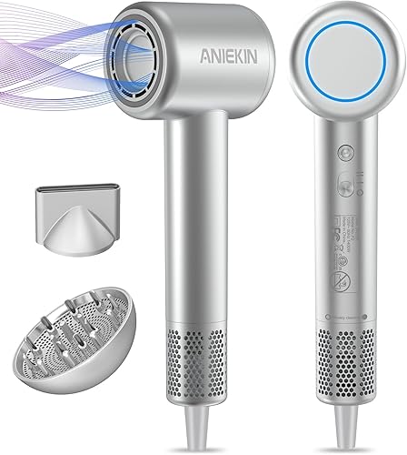 Miniatura 8 de Secador de Pelo, Secador de Alta Velocidad Iónico de Bajo Ruido para Secado Rápido, Regalos de Cumpleaños y Navidad para Mujeres, Hombres, Mamá,