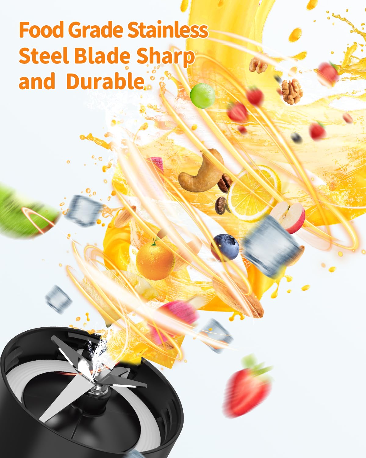 Replacement Blade for TOAKELI Upgraded Blender Accessories, Blender Blade Compatible with TOAKELI 1300W Smoothies Blender?Model 316?