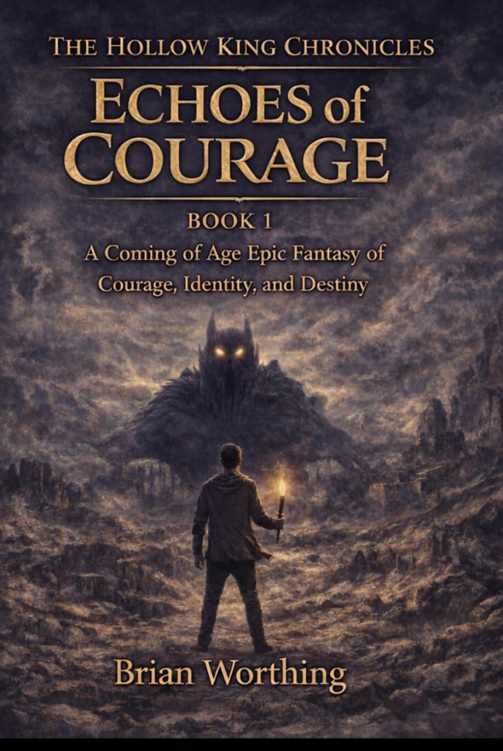 The Hollow King Chronicles: Echoes of Courage: A Coming of Age Epic Fantasy of Courage, Identity, and Destiny