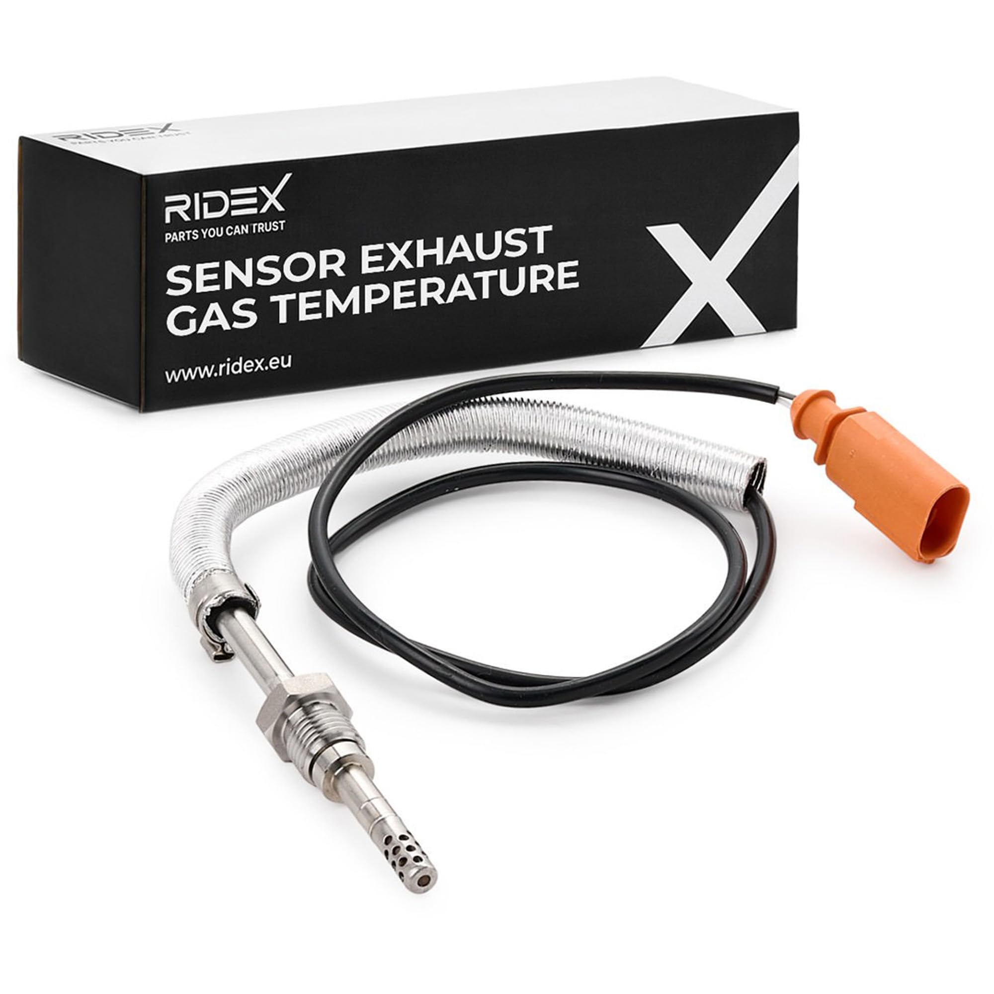 RIDEX 3938E0015 Palpeur de température des gaz Compatible avec VW Golf 5 3/5 portes 1K1