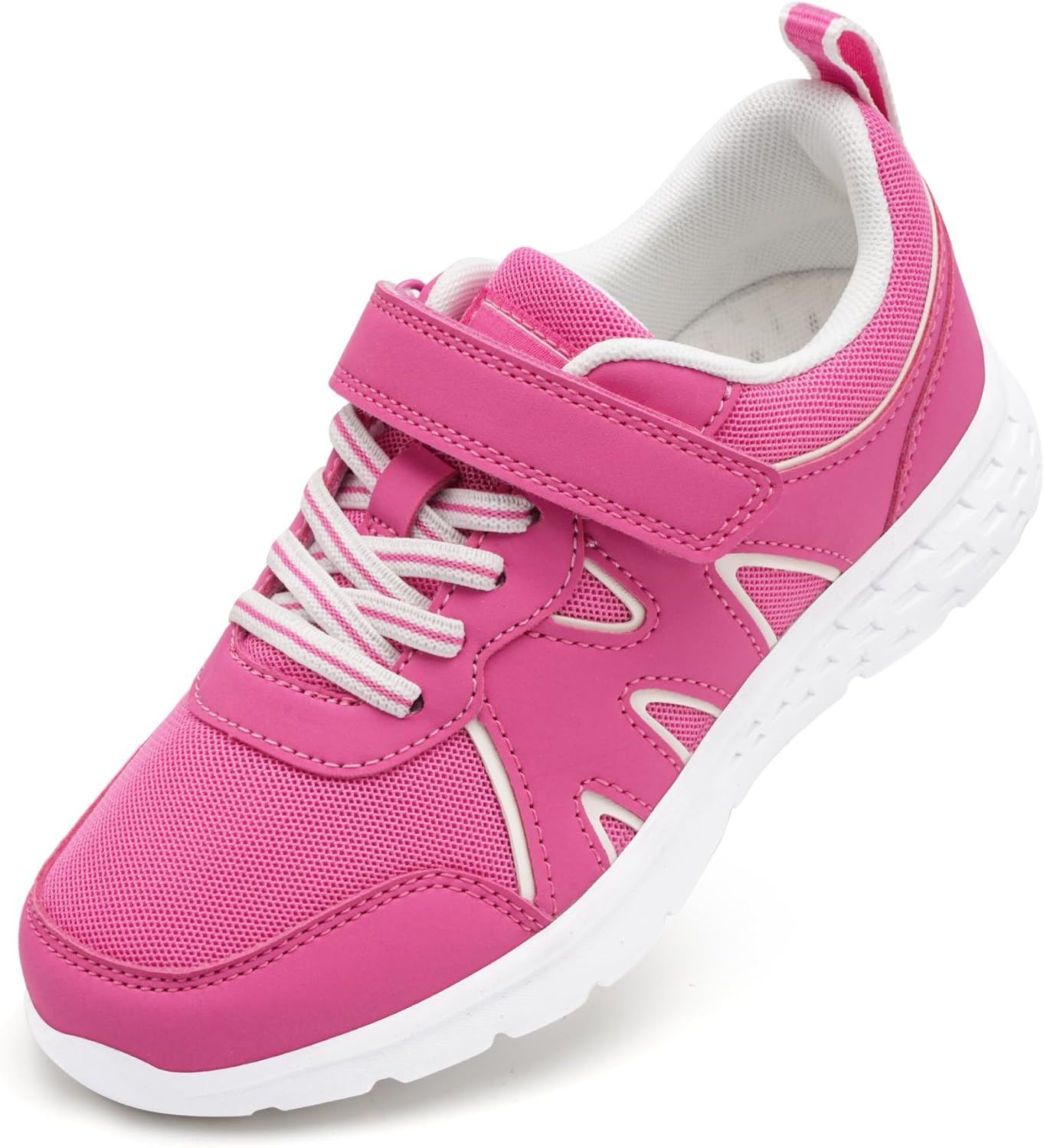Stelle Girls Sneakers Kids Tennis Shoes with Non-Slip Sole Lightweight Breathable Athletic Sports Running Shoes for Toddler/Little Kid/Big Kid