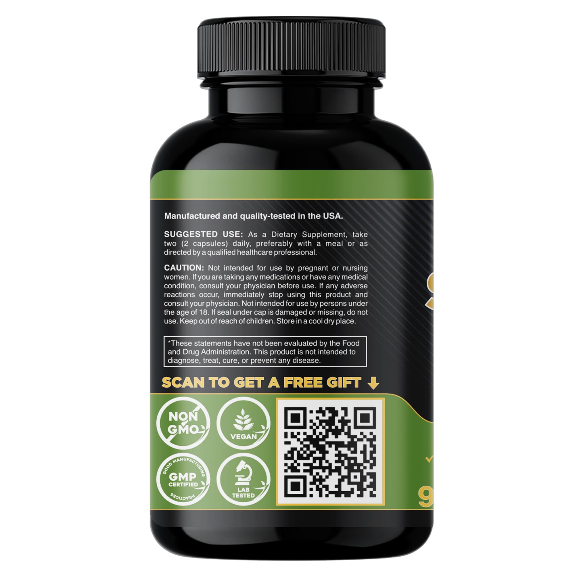 Gade Nutrition Pure Shilajit Capsules | Himalayan Shilajit with Fulvic Acid and Essential Minerals to Combat Fatigue | Veggie Capsules | Made in USA — Amazon image 7