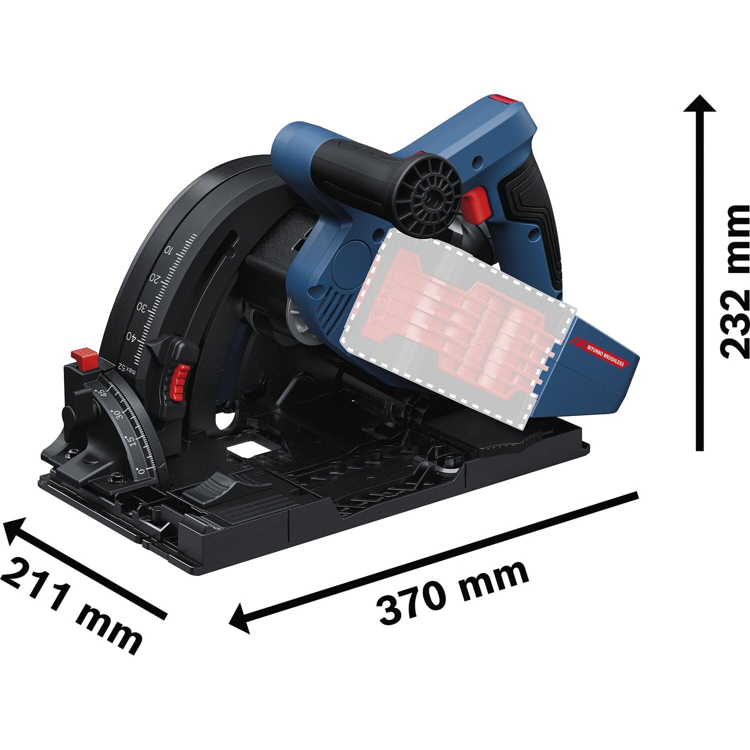 BOSCH Akku-Tauchsäge EXKT 18V-52G 18 Volt