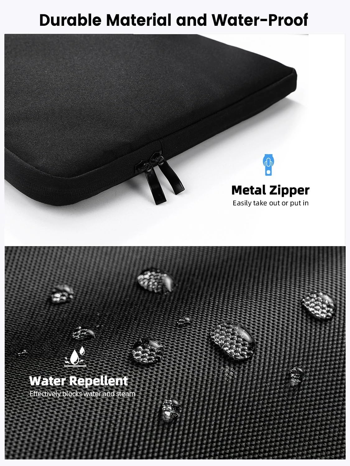 Funda protectora grande for ordenador portátil, bolsa de exhibición for tableta y Monitor portátil de 24-24,5"