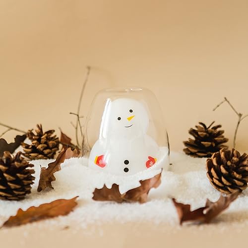 Miniatura 2 de Lily Anne Boutique Lindas tazas de vidrio para beber  Taza de vidrio de doble pared para gato, pato, perro o oso  Uso como una taza de café de