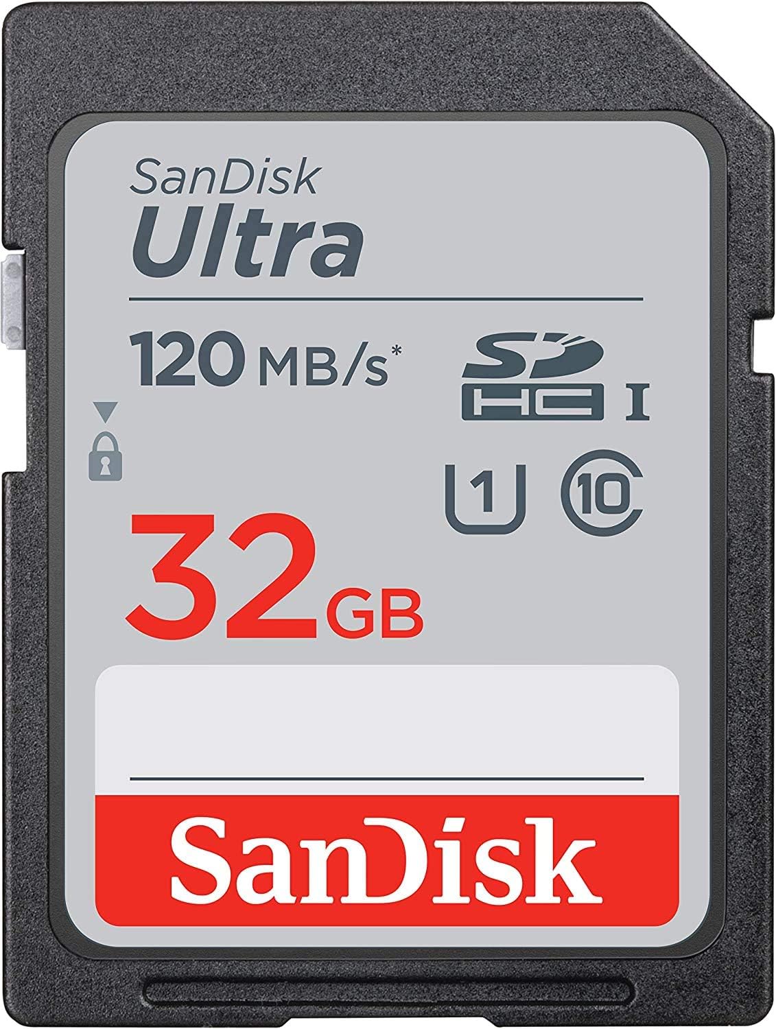 Amazon.com: SanDisk 32GB Ultra SDHC UHS-I Class 10 Memory