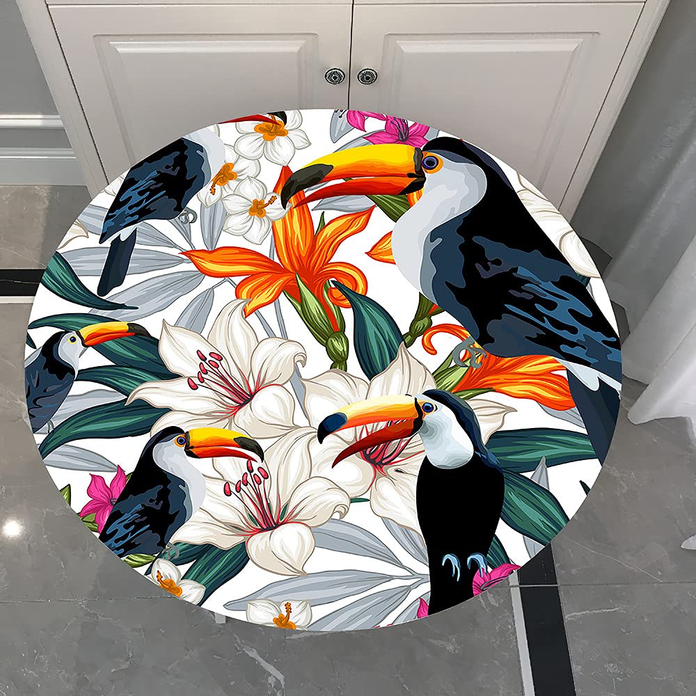 FANSU Nappe Rectangulaire, 3D Toucan Nappe De Table