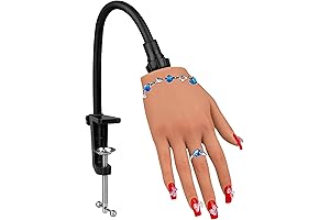 Realistic Practice Hand for Acrylic Nails