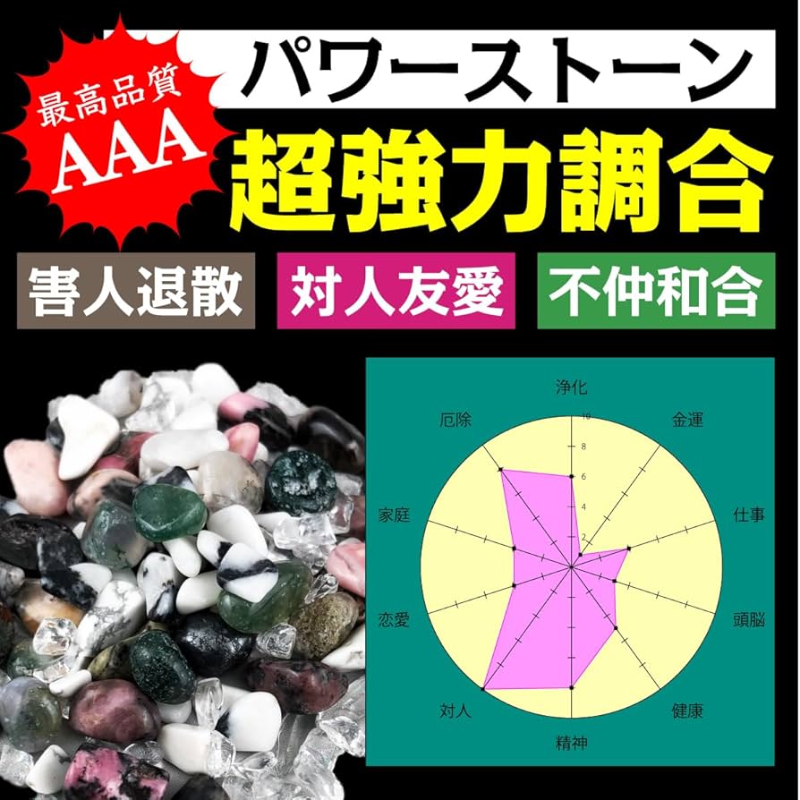 Amazon.co.jp: 【人倫守護波動】ゼロ磁場波動石 「有害な人を退散させ