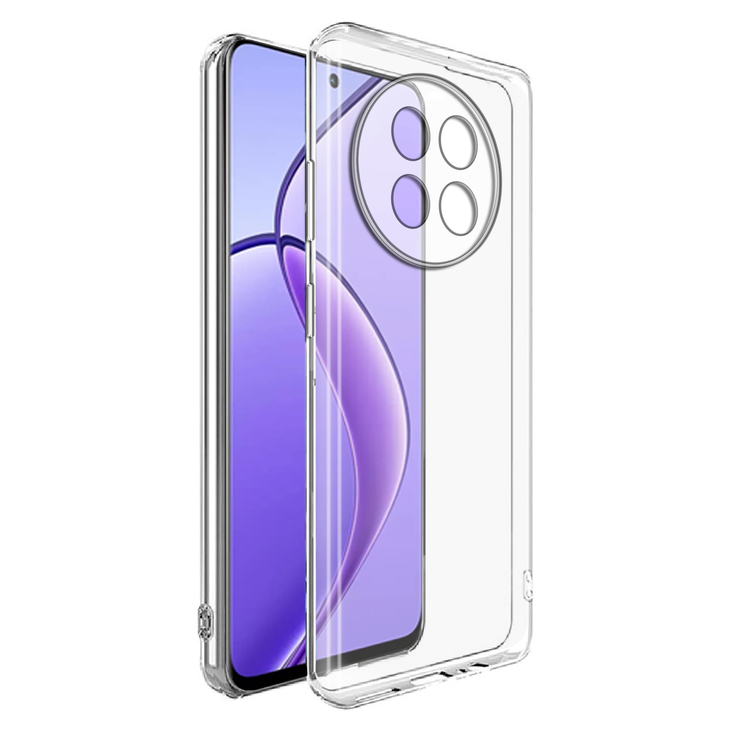 Amazon Brand- Solimo Basic Case for Realme 12 5G (Silicone_Transparent) (B0CXX8JP4J) Amazon Price History, Amazon Price Tracker