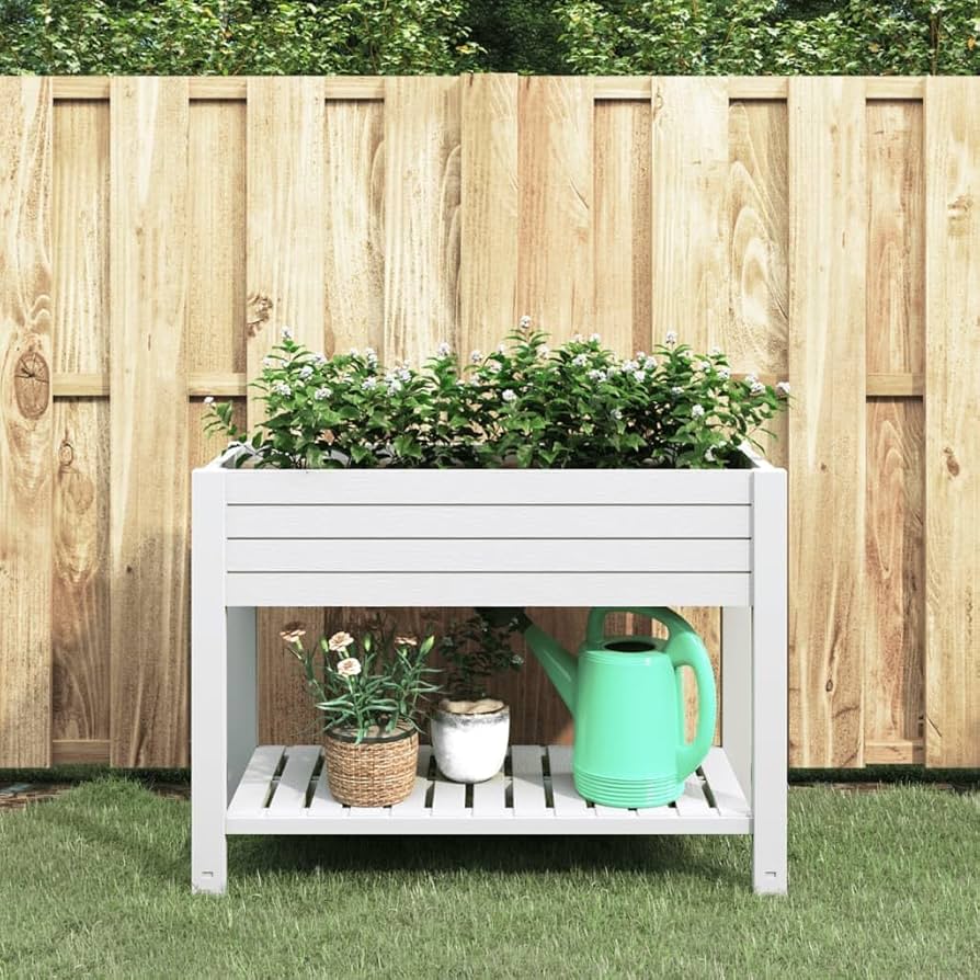 小物入れ Neighborhood garden bed Shelf dark-gray-veikous-raised-