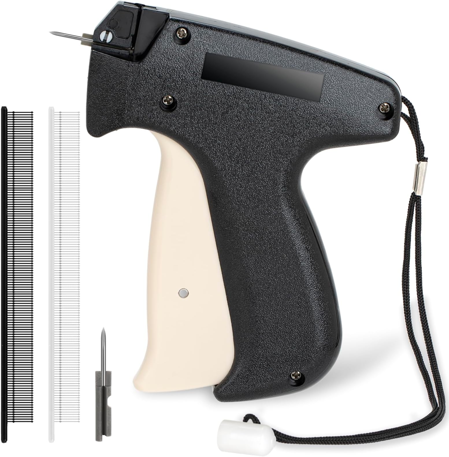 Stitchy Quick Clothing Fixer, Stitchy Micro Mini Stitch Gun with 2 Needles,4000 Micro Fasteners(2000 Black & 2000 White) Micro Fasteners,Speedy Clothing Fixer,Fine Stitch Gun for Clothes