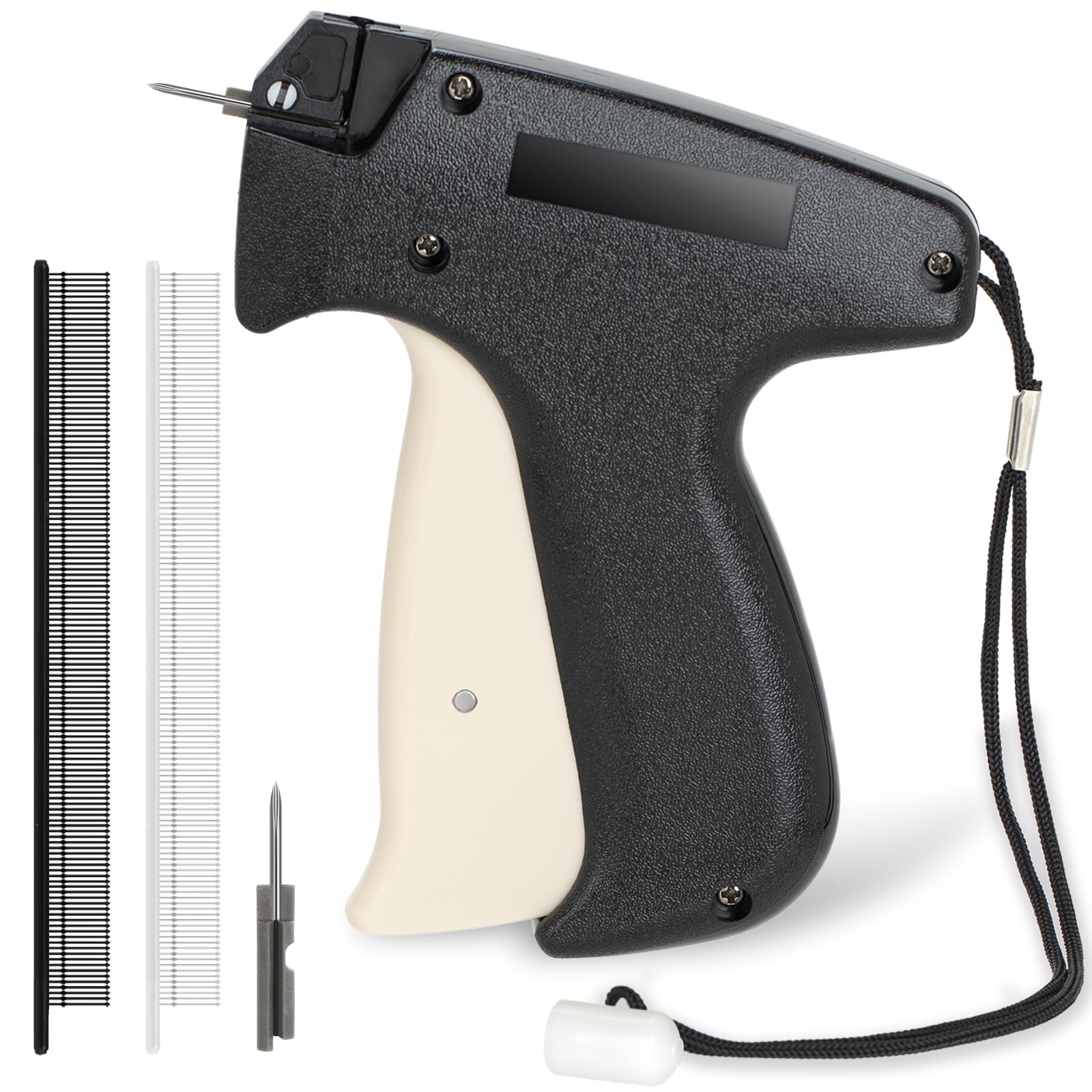 Stitchy Quick Clothing Fixer, Stitchy Micro Mini Stitch Gun with 2 Needles,4000 Micro Fasteners(2000 Black & 2000 White) Micro Fasteners,Speedy Clothing Fixer,Fine Stitch Gun for Clothes