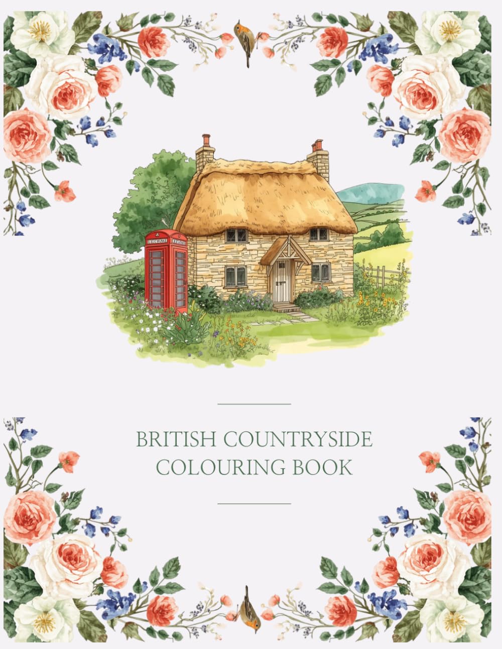 British Countryside Colouring Book