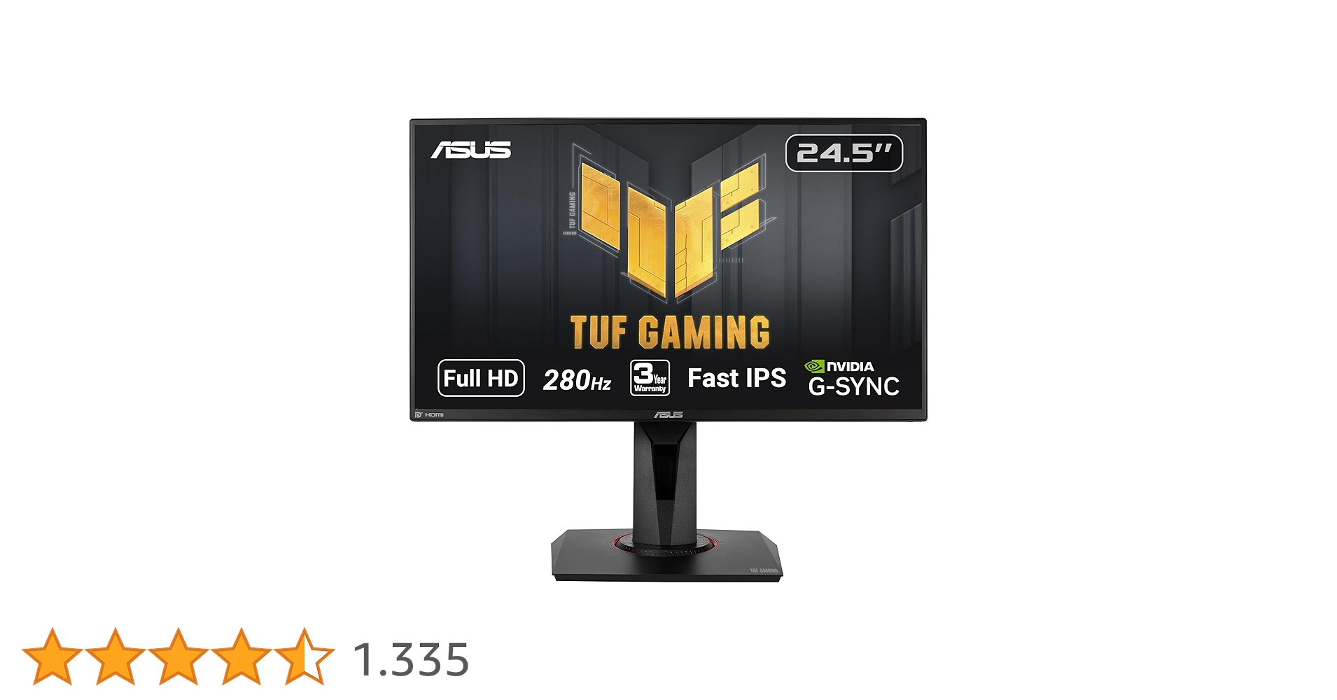 TUF Gaming VG259QM(半年使用美品) TUF Gaming VG259QM｜モニター｜ASUS 日本