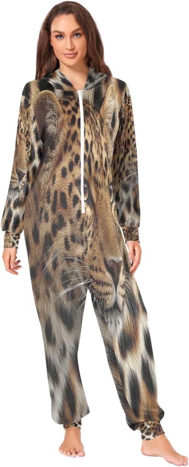 QUGRL Onesies Adult Pajamas Costume for Women Men Unisex Cosplay Sleepwear Homewear Suit Winter S-XL