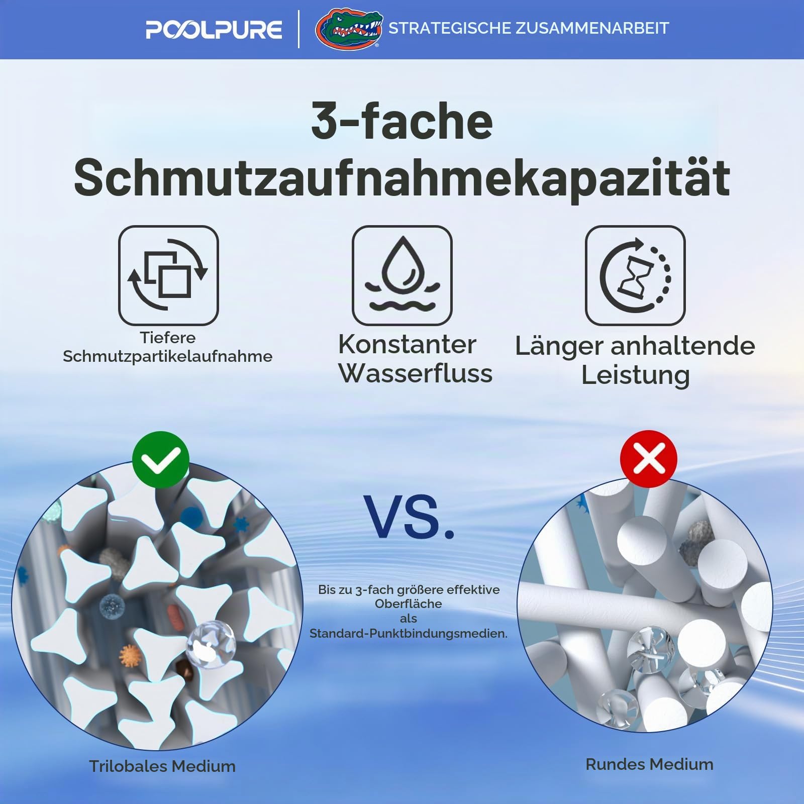 POOLPURE Spa Filter replacement for Pleatco PWW50P3(1 1/2" Coarse Thread), Unicel 6CH-940, 817-0050, Filbur FC-0359, 25252, 03FIL1400, Waterway Front Access Skimmer, Screw in SAE Thread Filter, 2 Pack
