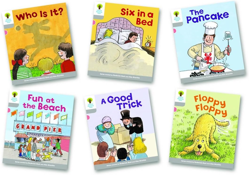 Oxford Reading Tree Biff, Chip and Kipper Level 1. First Words: Mixed Pack of 6