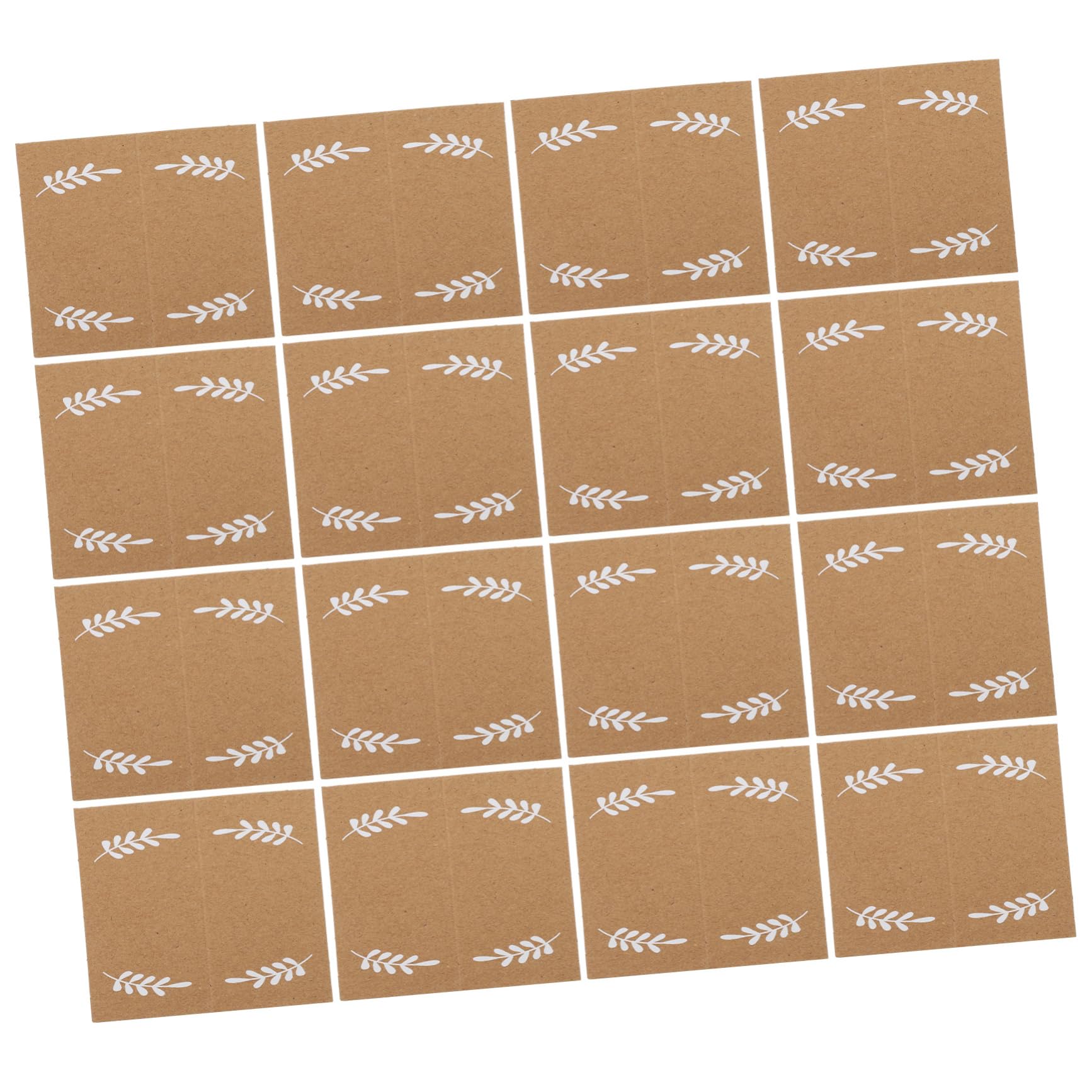 3 Ensembles Cartes De Place Avec Motif Étiquettes Vierges Pour Mariage Et Fêtes Dépliées Pliées Pour Indiquer Sièges Et Vos Événements 100 Pièces * 3