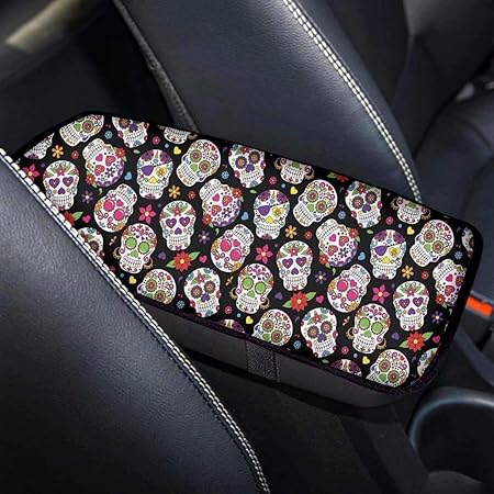 Amazon Youngerbaby ユニバーサルフィット 自動車センターコンソールアームレストカバーパッド ソフトで快適 ファッションパターンデザイン シートボックス 車アームレストカバー クッション セダン バン Suv トラックカーアクセサリー用 グリーン Ayq3280z85 Yg