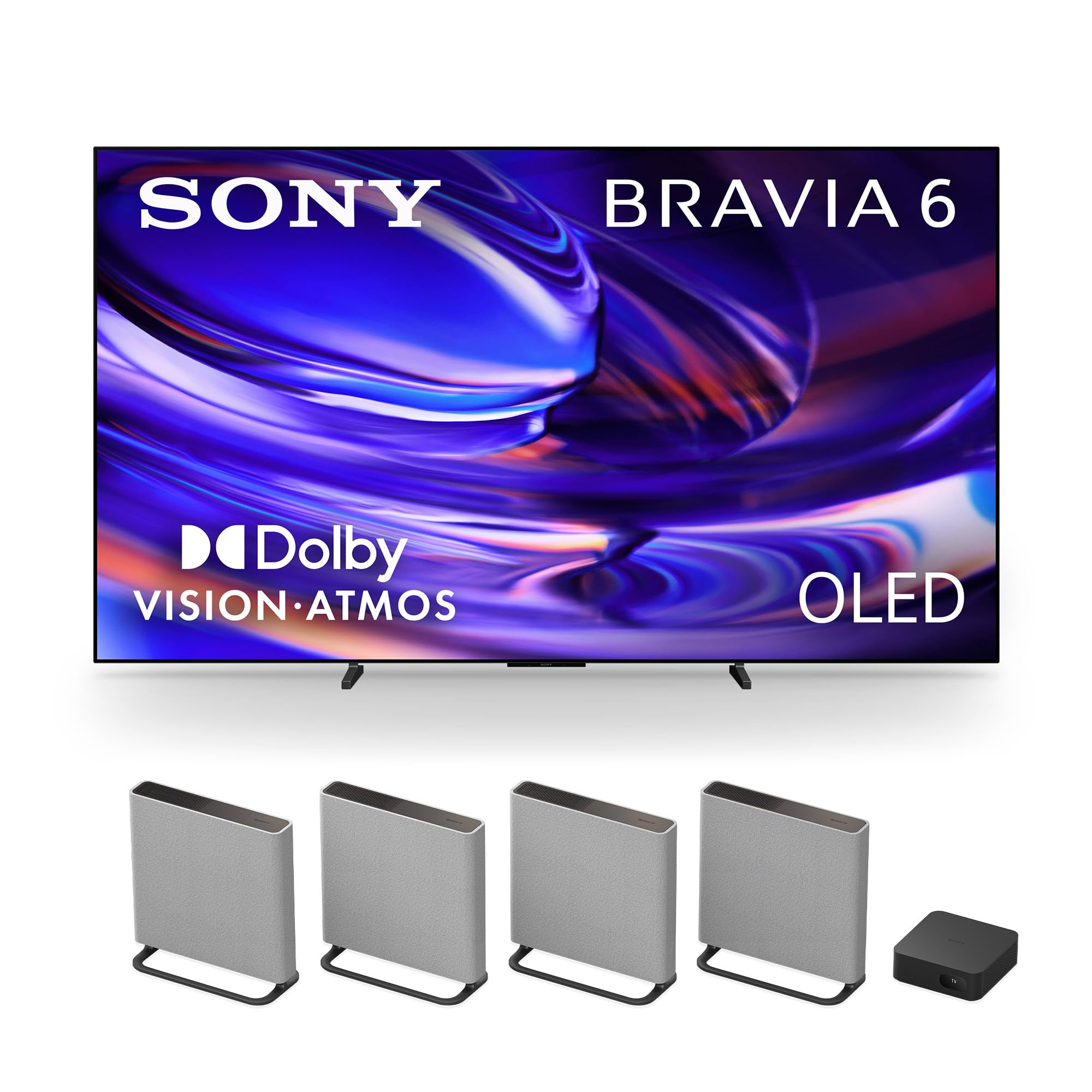 Sony 83 Inch BRAVIA 6 OLED TV and BRAVIA Theater Quad 16 Speaker System