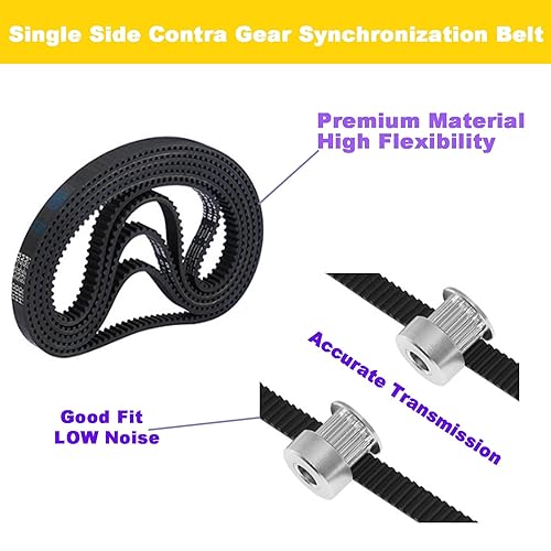 Miniatura 5 de 2 correas de vacío de repuesto compatibles con Shark Navigator NV350 NV351 NV352 NV353 NV355 NV356 NV357 NV360 NV22 NV42 NV44 NV46 UV400 UV410 UV420