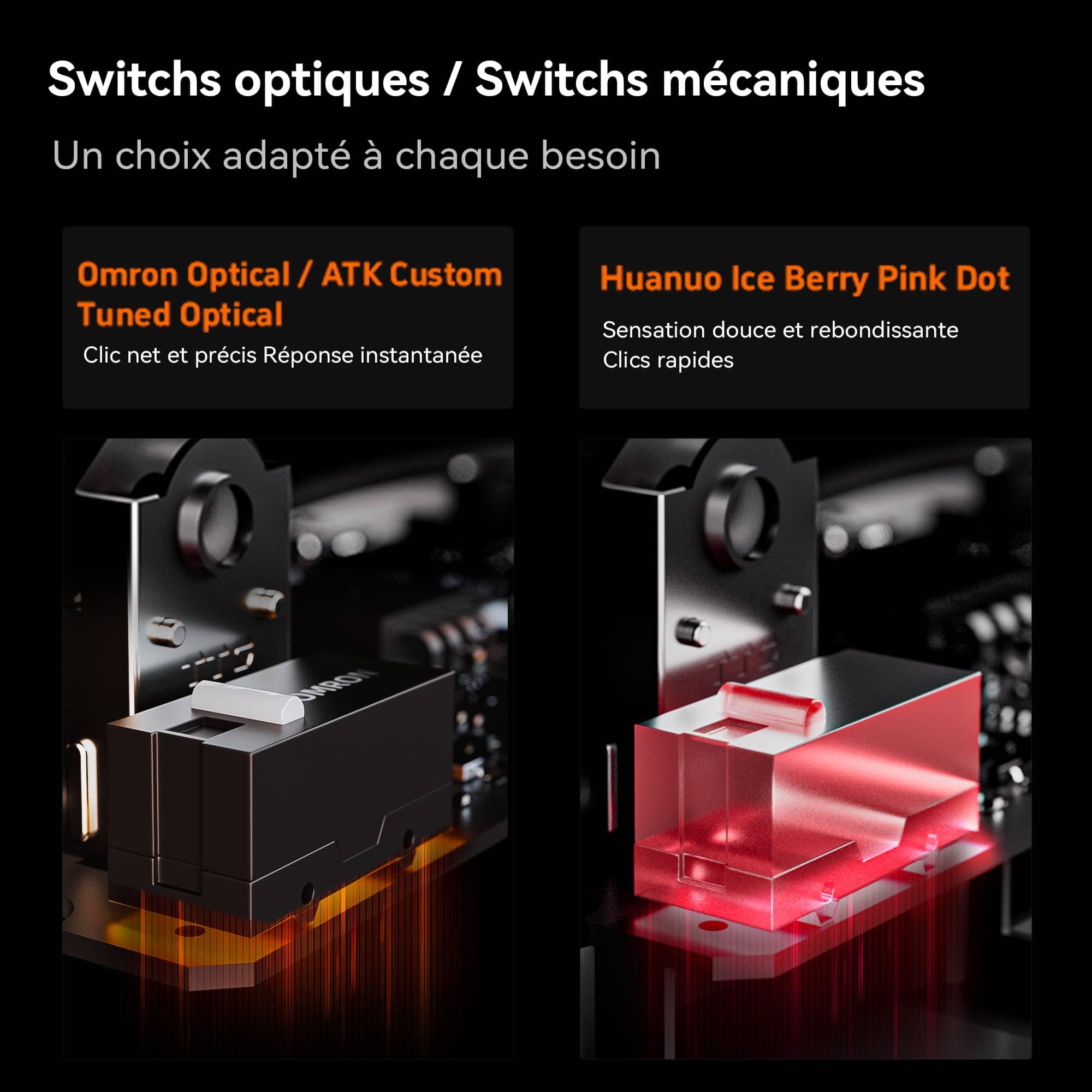 ATK Dragonfly A9 Series Souris de jeu sans fil, légère, 53–57 g, capteur PAW3950 Ultra / PAW3395, jusqu'à 42 000 DPI, polling 8K, revêtement glacé, connectivité trimode (A9 Plus, blanc)