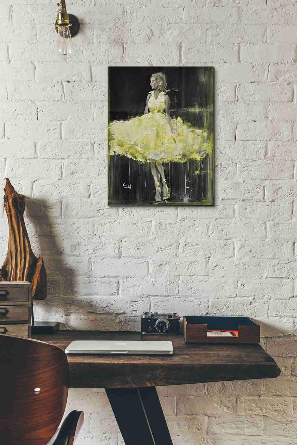 Epic Graffiti 'Night Out' by Oscar Alvarez Pardo, Canvas Wall Art, 12"x16"
