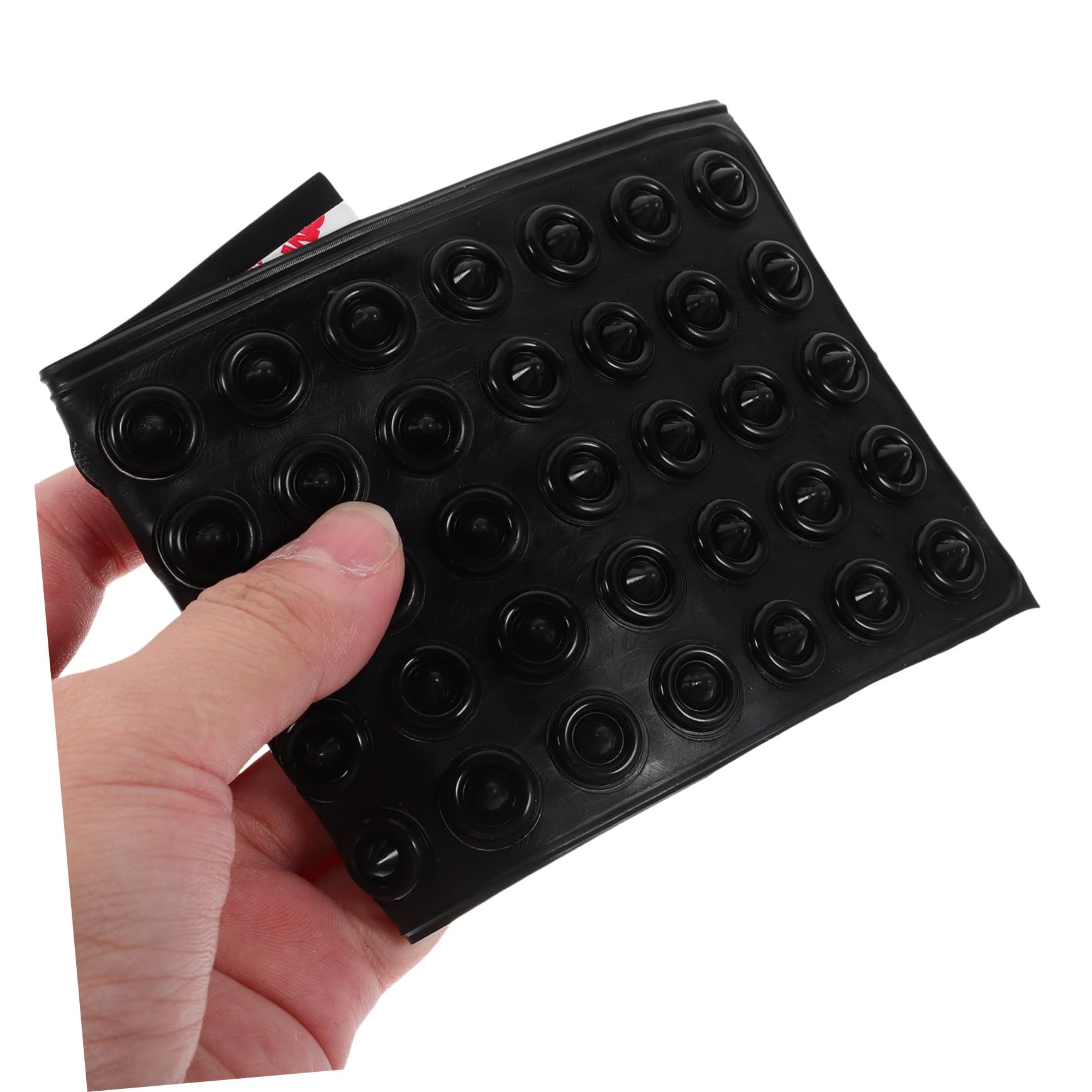 BESPORTBLE Adesivi da Sci Adesivi Snowboard Pad Snowboard Antiscivolo Tappetino da Snowboard Sciare Decalcomania di Pattinaggio Accessorio per Pattinaggio all'aperto Gradino PVC Black