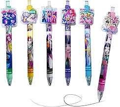 CIYIN Ink Ballpoint Pens, Erasable Ink Pen Witch Hunters Team 6 PCS l (A)