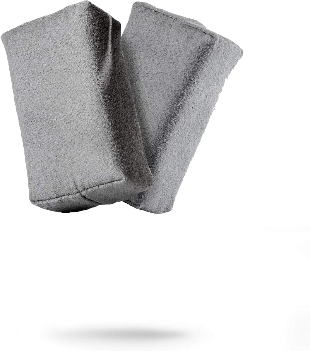 Aplicador de gamuza Adam's Polishes (paquete de 2) – Esponja para detalles de automóviles, uso con aerosol de cerámica, recubrimientos de grafeno en pintura de automóviles, metal, adornos de plástico, caucho y vidrio