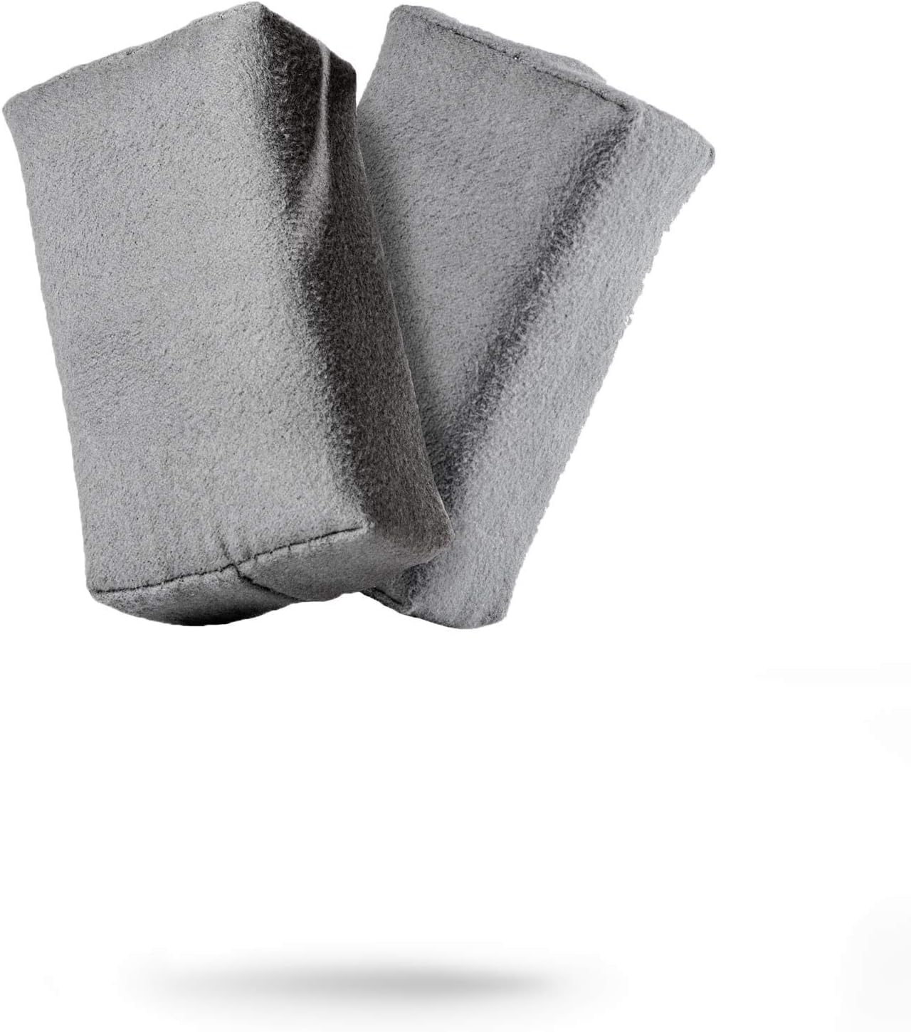 Suede Applicator (2 Pack) - Car Detailing Sponge, Use with Ceramic Spray, Graphene Coatings on Car Paint, Metal, Plastic Trim, Rubber & Glass