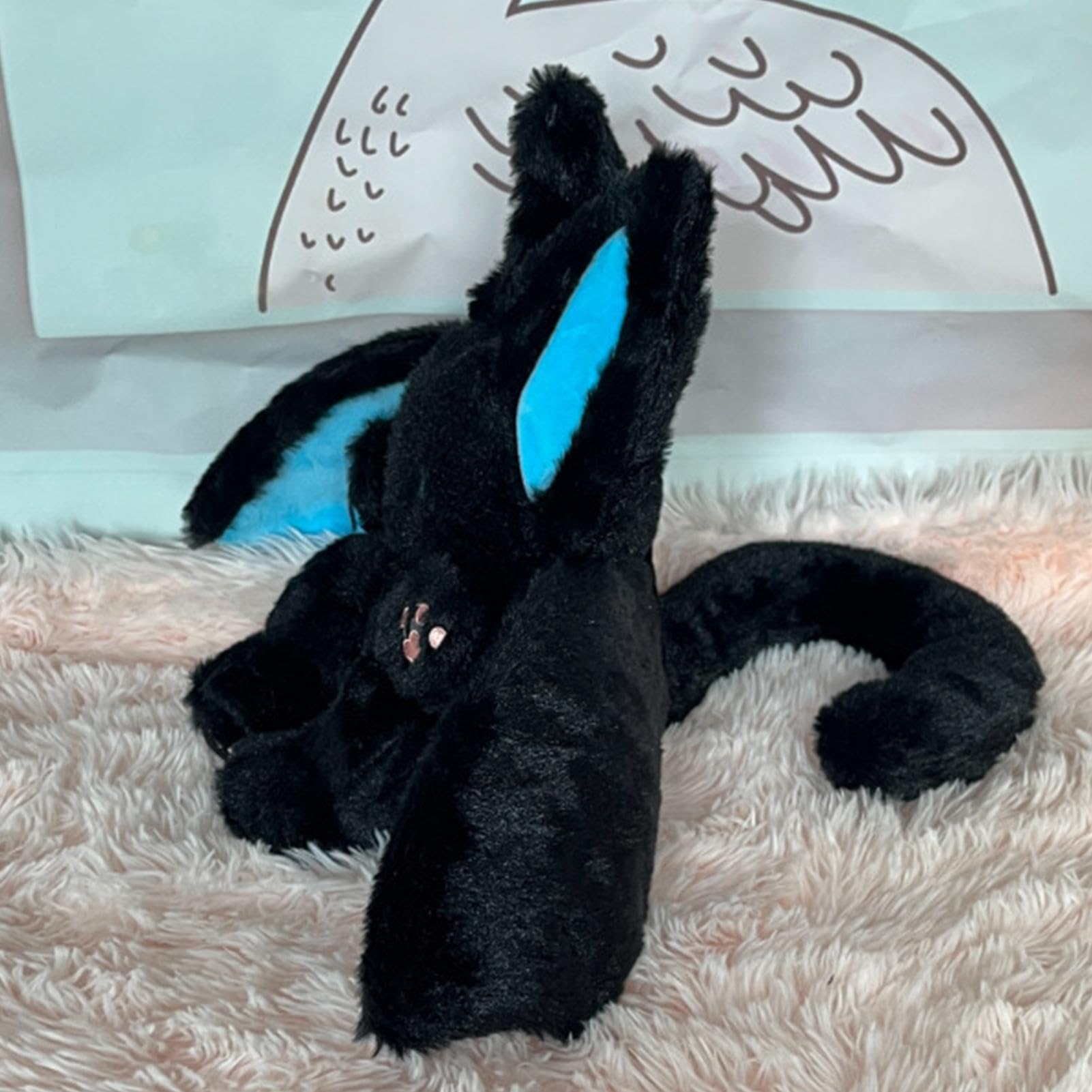 Peluche Chauve-Souris, Peluches Chauve-Souris Mignonnes - Chauve-Souris Gothique | Jouets de Chauve-Souris en Peluche, Peluche Douce et vive, Chauve -Souris Mignonne et vive pour, Halloween et noël