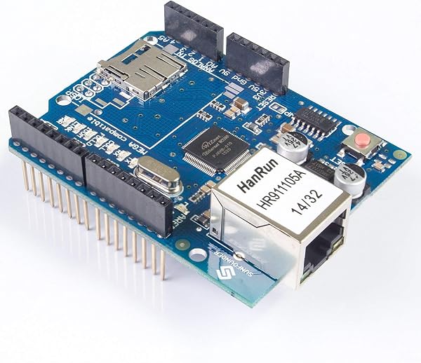 SunFounder - W5100 Ethernet Screen for Arduino UNO R3 Mega 2560 1280 A057 - 3