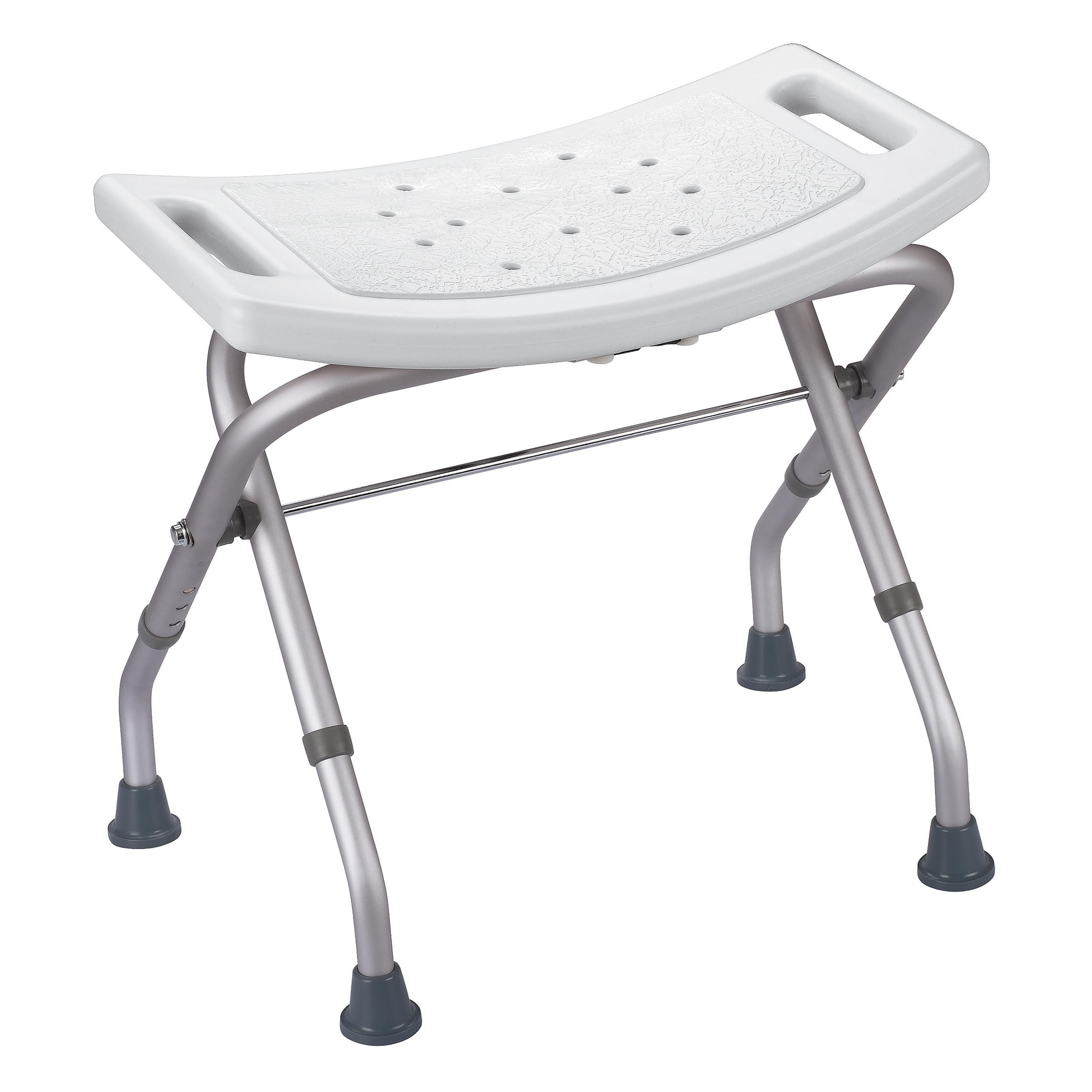 MSV Foldable Shower Stool, Multi-Colour