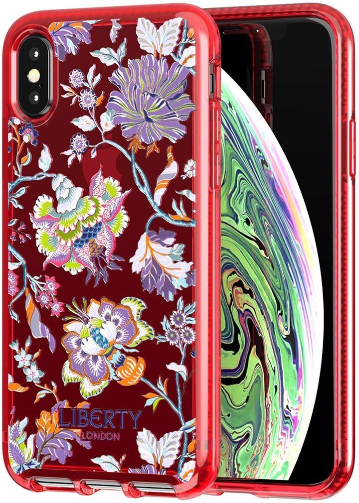 tech21 Pure Print Liberty London Christelle iPhone XS Max - Red