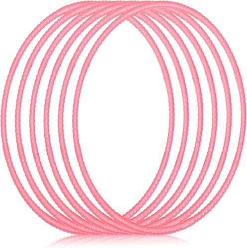 Miniatura 15 de Shappy - 6 piezas de aros de ejercicio desmontables ajustables, juguete de plástico, juguetes de patio de juegos, aros circulares