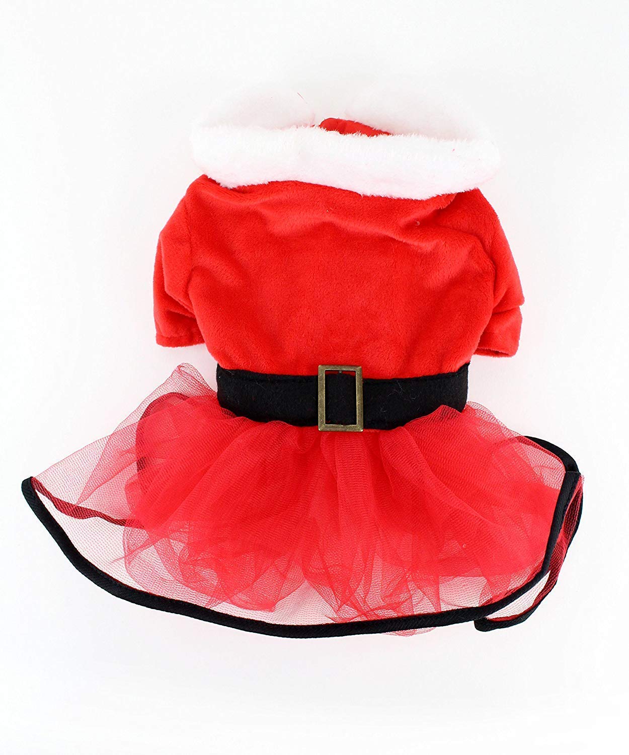 mrs santa claus dog costume