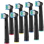 Replacement Toothbrush Heads Compatible with Oral B Braun,Professional Electric Brush Heads for Oral B Replacement Heads Refill Pro 500/1000/5000/7000/7500/8000