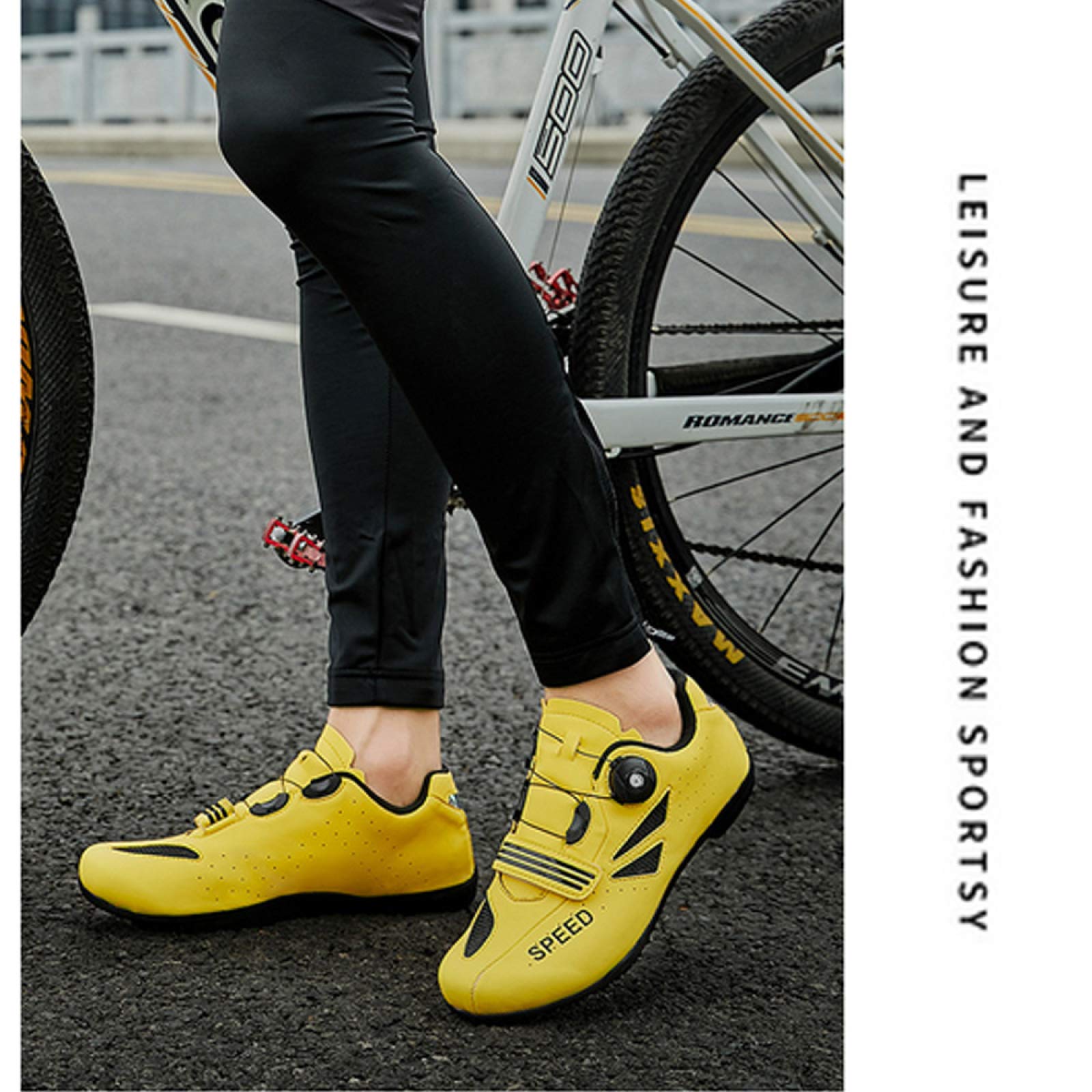 Mountain Bike Uomo Scarpe Da Ciclismo AGYE Antiscivolo, Suola In