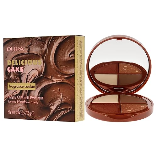 Miniatura 4 de Pupa Milano Delicious Cake - 001 Caramel Cake Sombra de ojos para mujer, 0.25 onzas