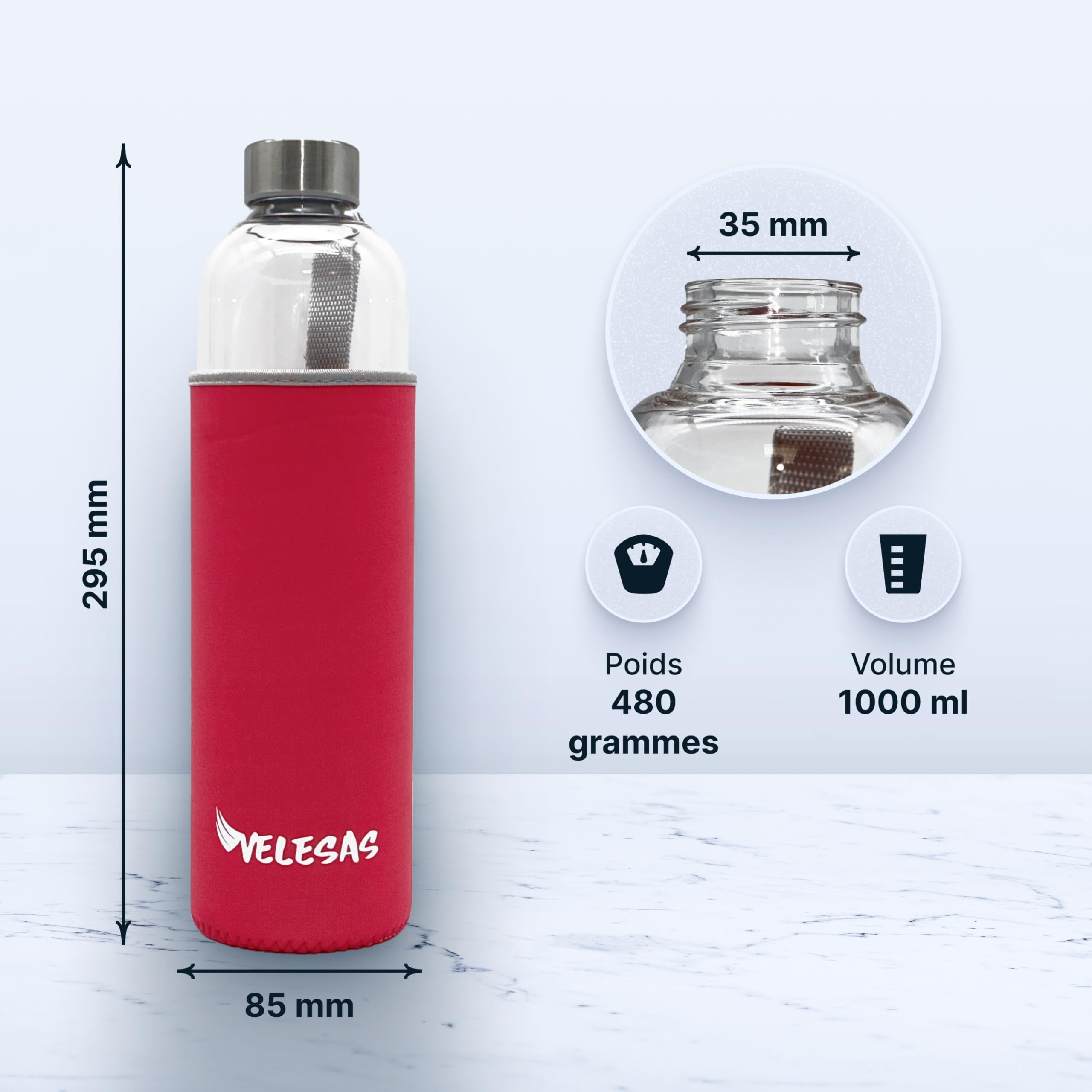 Bâche De Protection 6x8 M - Bleue, Imperméable 50 G/m², Pour Jardin Ou Chantier